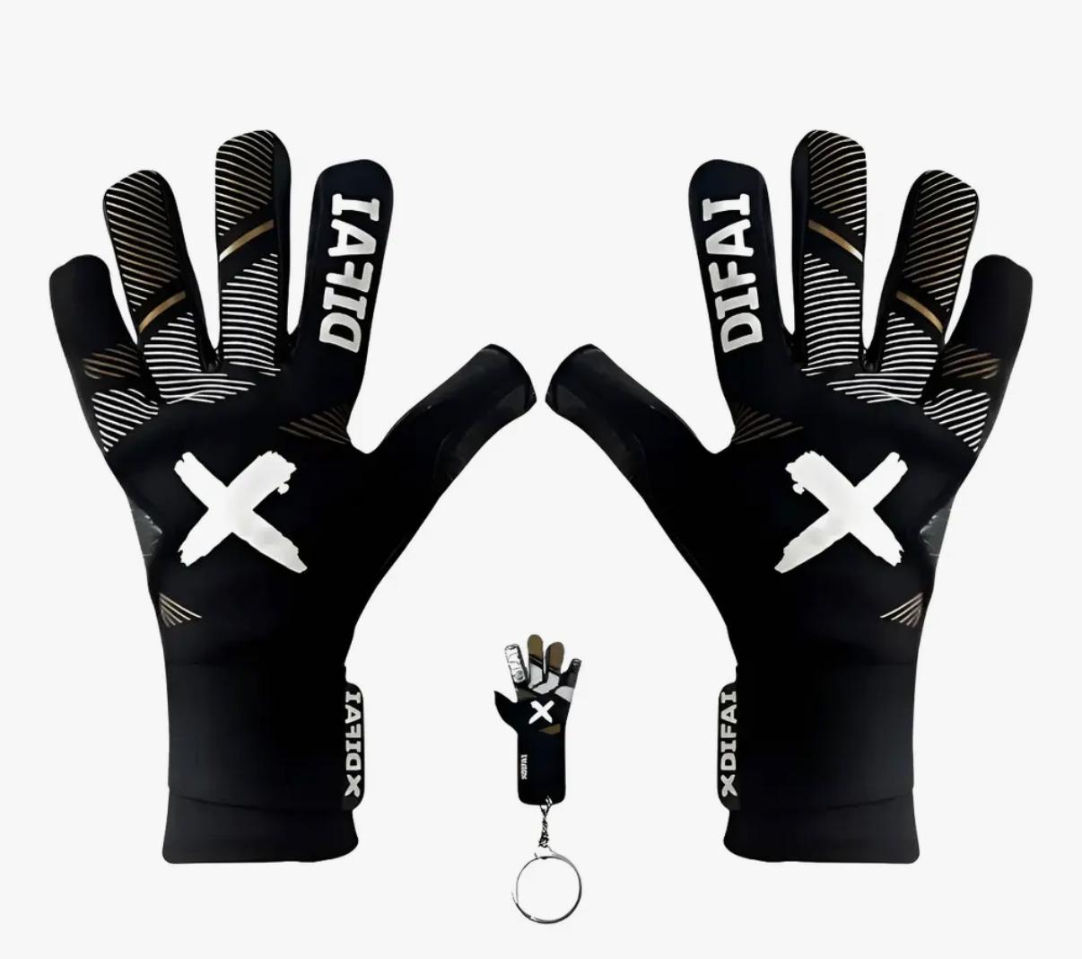 Luva Difai Gold - Preto e Dourado