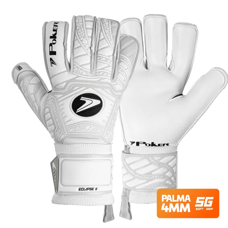 Luva Poker Profissional Eclipse II - Branco